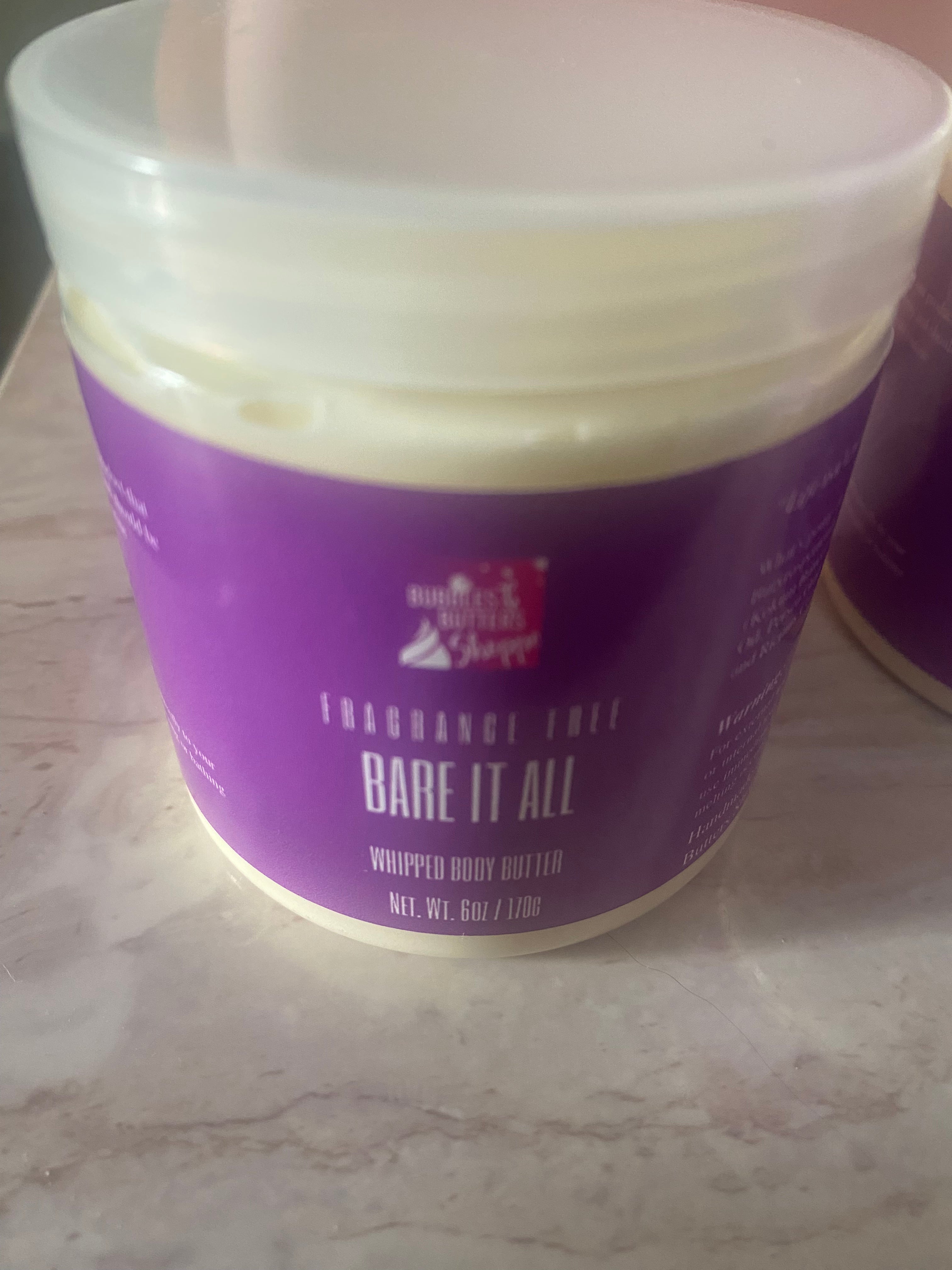 Bare it All (Fragrance Free Body Butter)